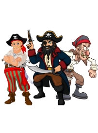 Pirates Theme Birthday  party - BirthdayBumps.in